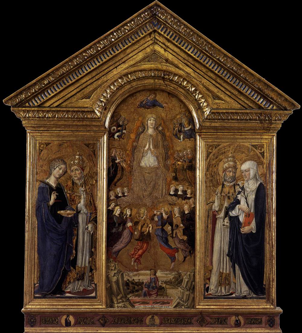 La Virgen de La Asunción con Los Santos