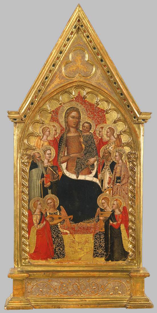 Virgin and Child Enthroned with Saints