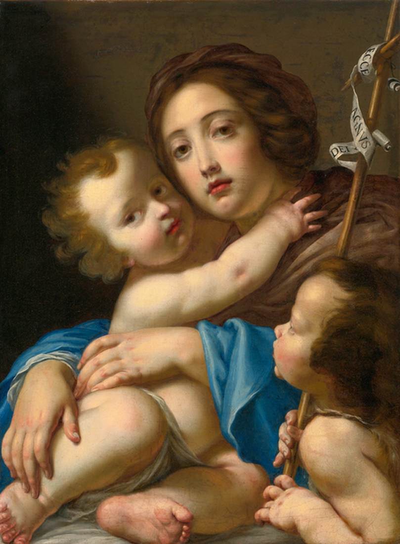 Jungfru och barnet med San Juan Bautista