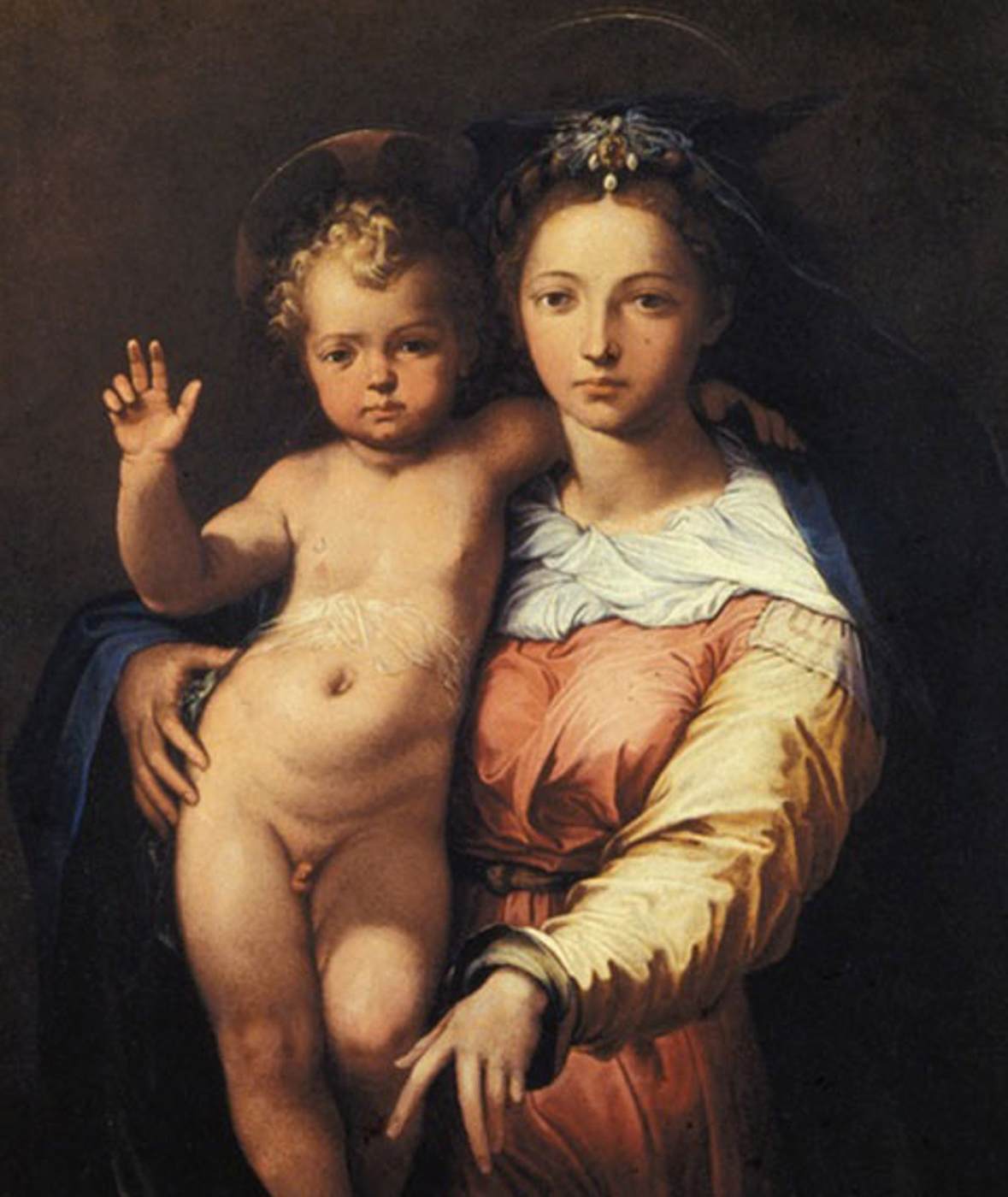 La vierge et l'enfant