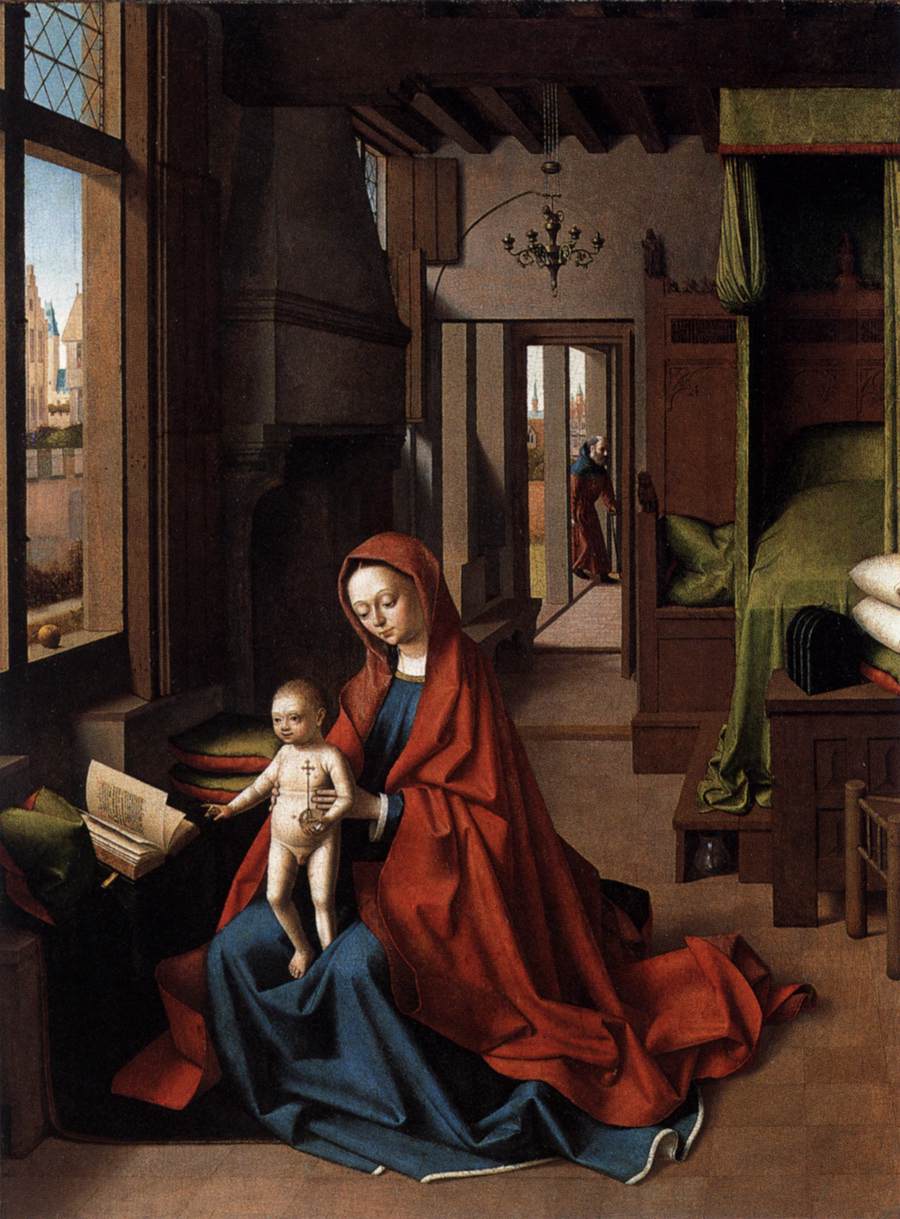 Madonna and Child in a Chamber