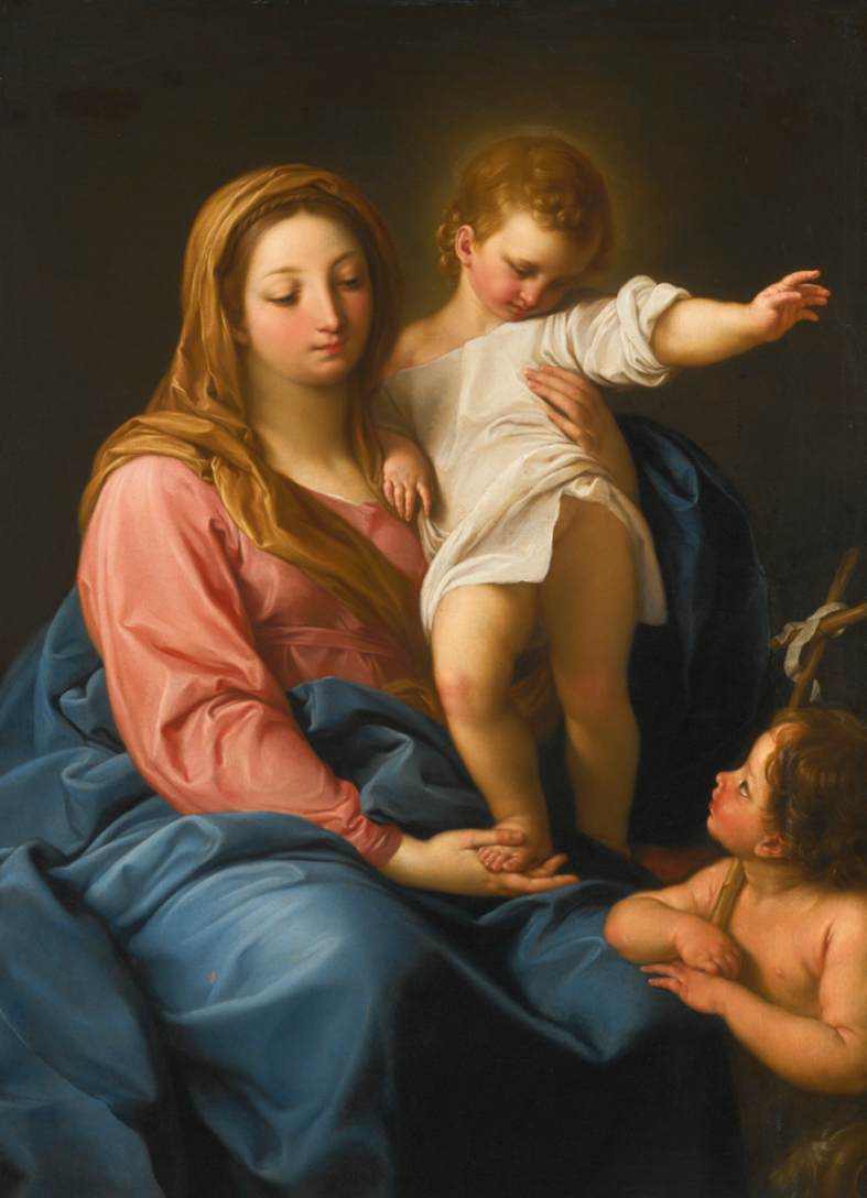 Jungfru och barnet med barnet San Juan Bautista