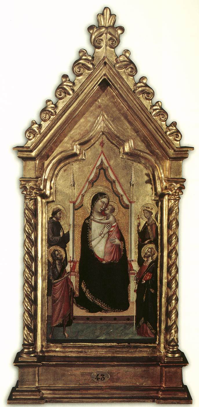 Virgin and Child Enthroned with Saints