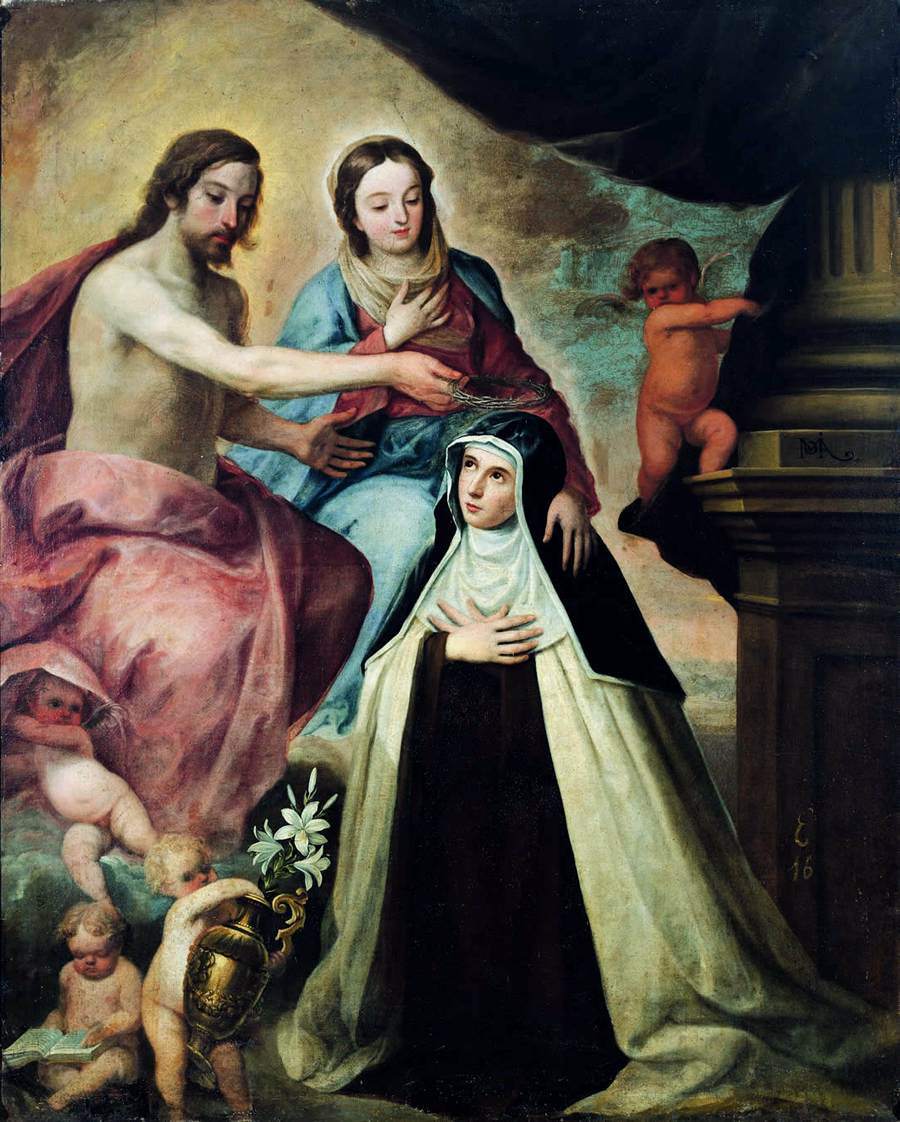 Wizja Santa María Magdalena di Pazzi