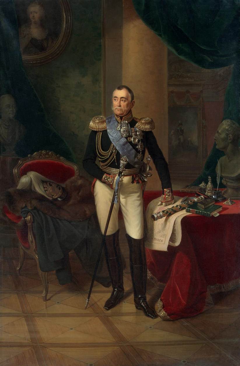 Prinz Pyotr Volkonsky Porträt