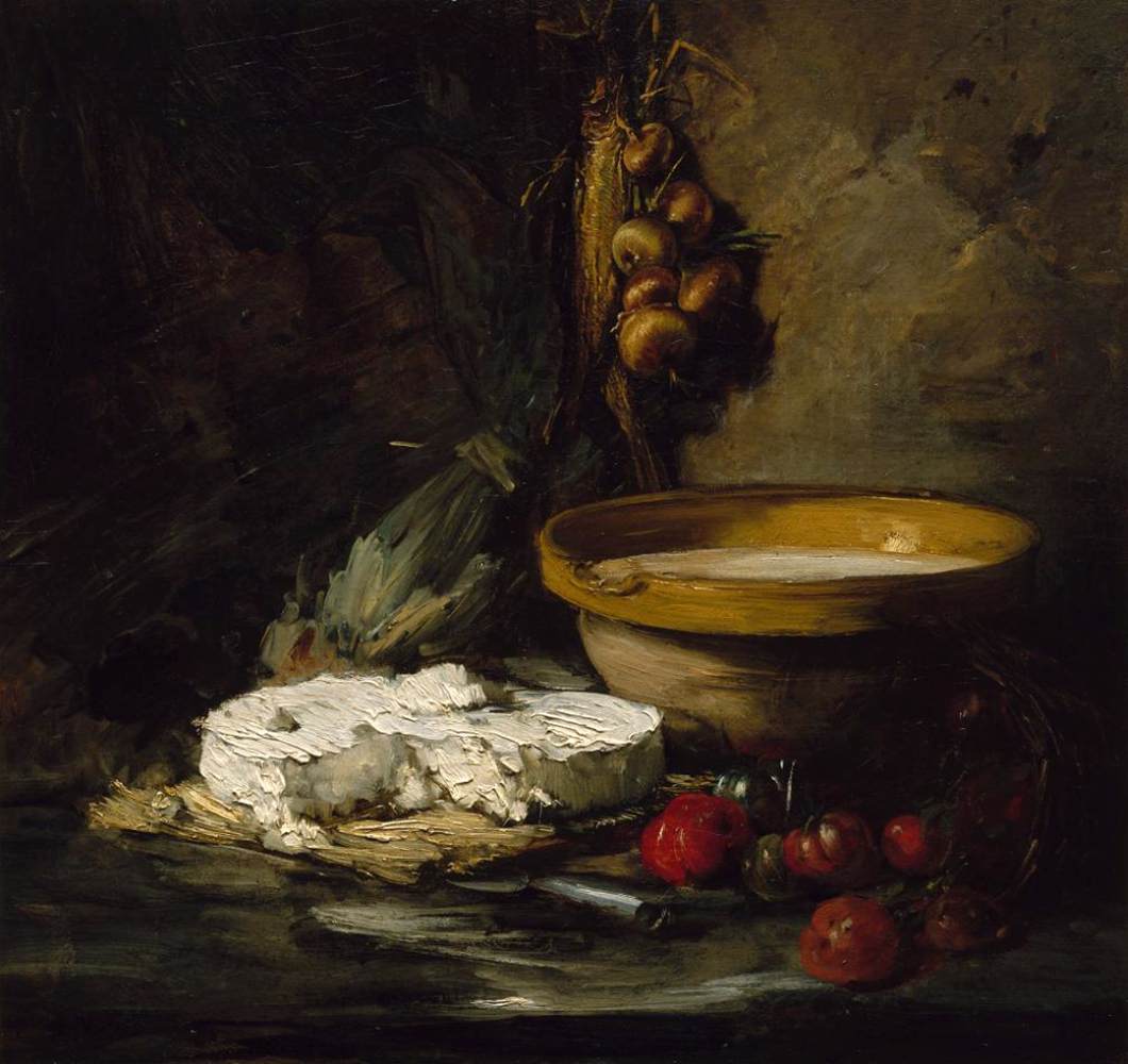 Fromage nature morte