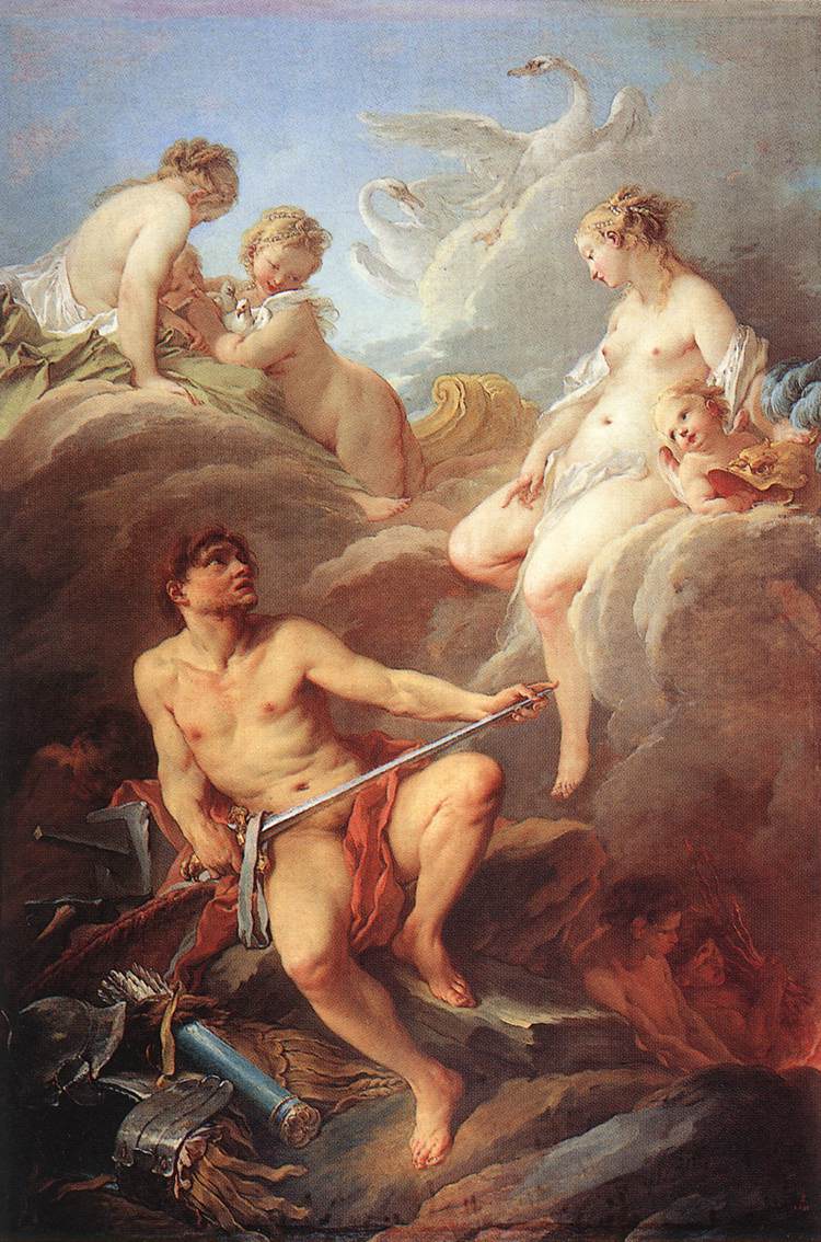 Venus Demanding Vulcan Weapons For Aeneas