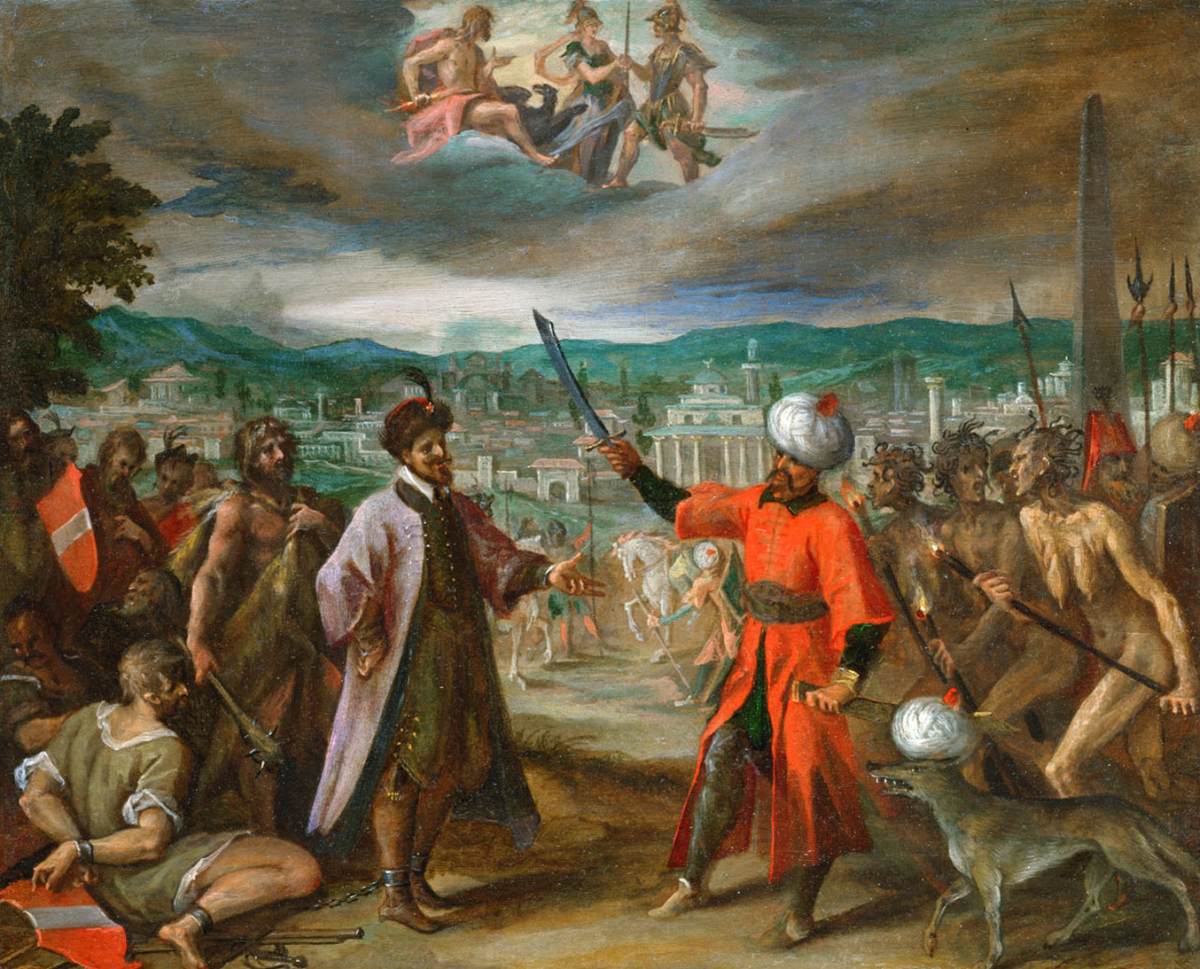 Declaration of war against Constantine