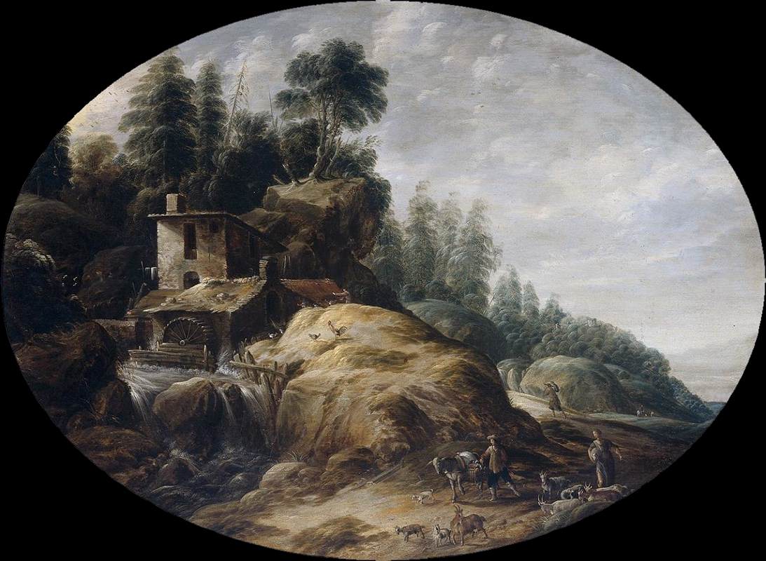 Landscape with Water Mill