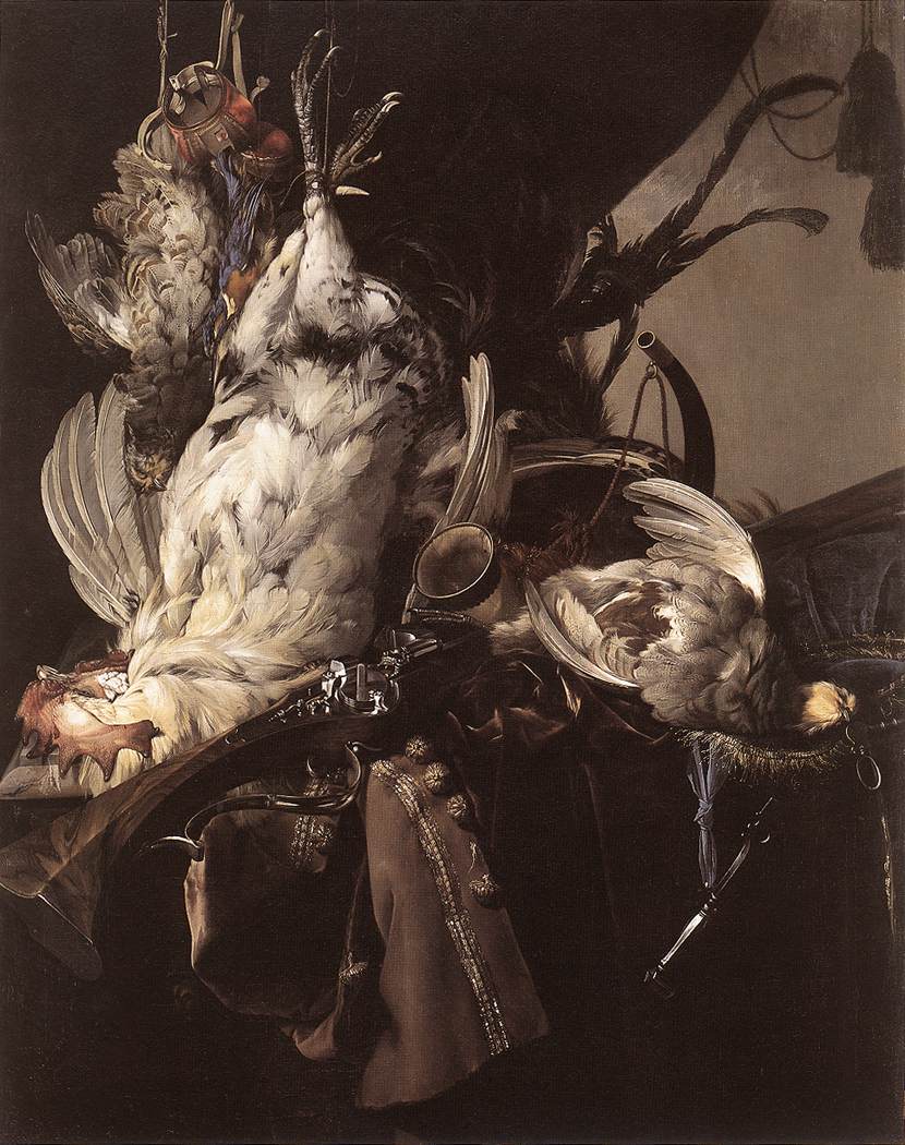 Still Life with Dead Birds and Hunting Weapons