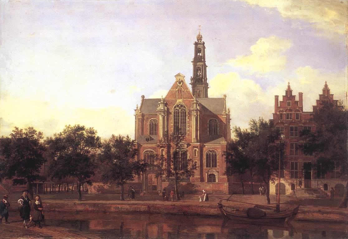 Vista de Westerkerk, Amsterdam