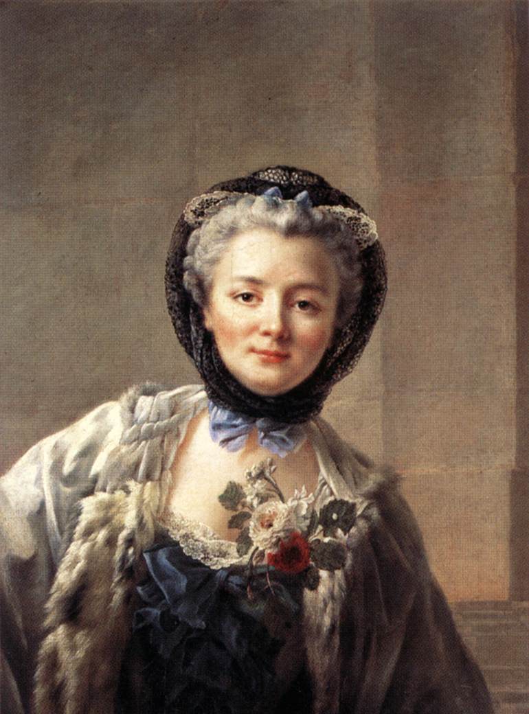 Madam Drouais, Esposa del Artista