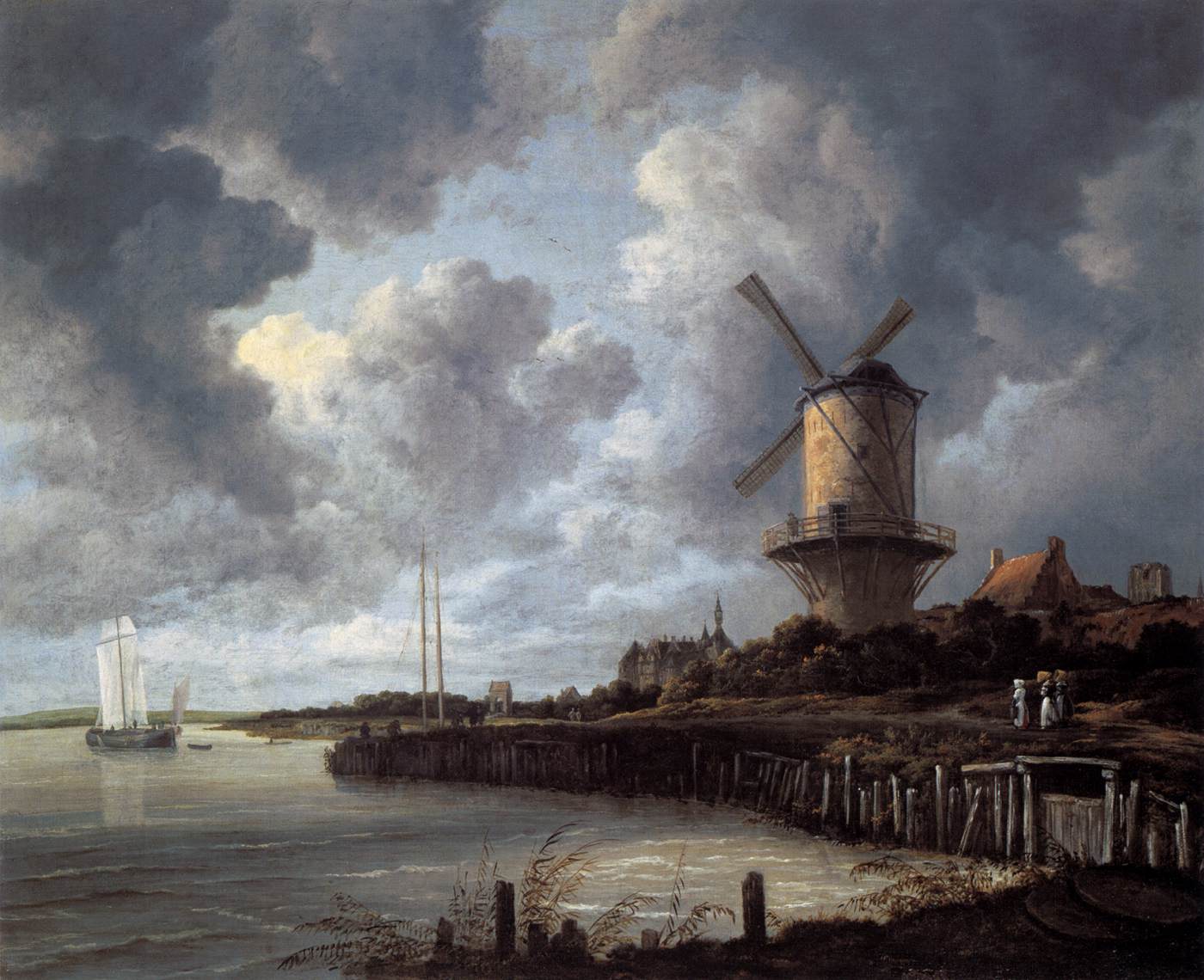 The Windmill in Wijk Bij Duurstede