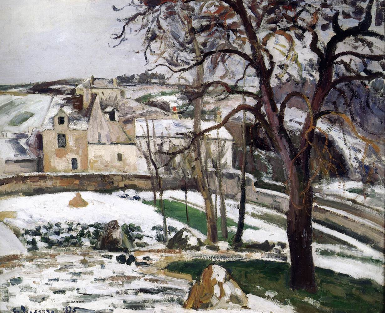 Efecto de Nieve en La Ermita, Pontoise