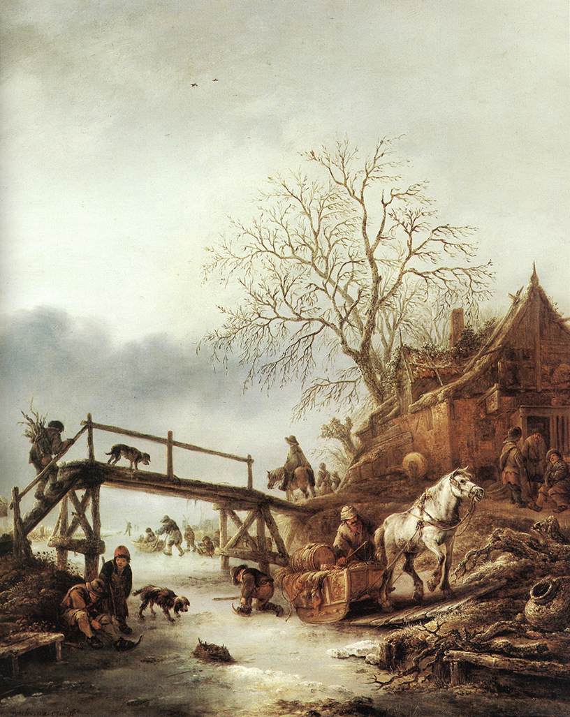 a winter scene