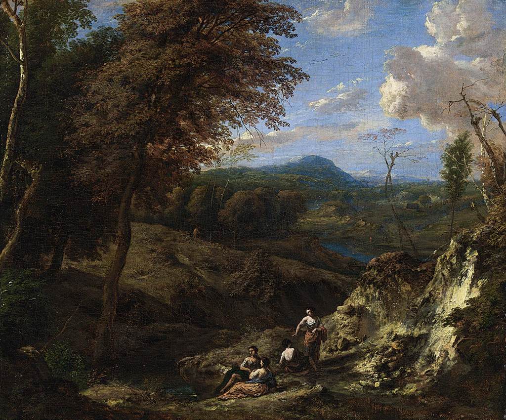 Forested Hilly Landscape