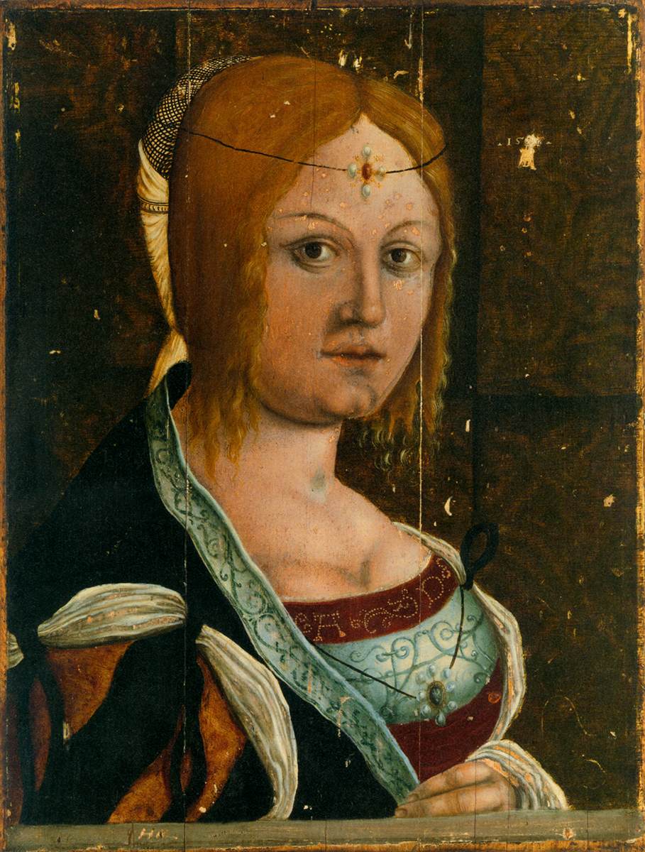 Retrato de uma mulher italiana