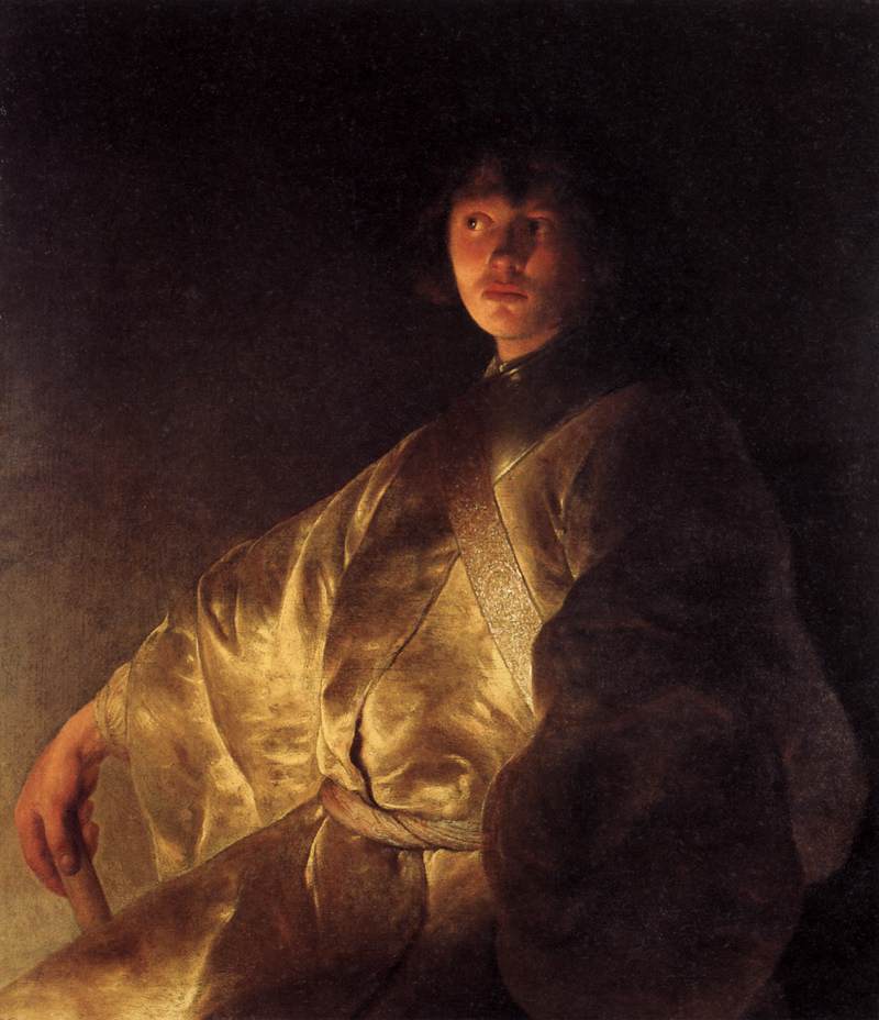 Young Man in a Yellow Robe