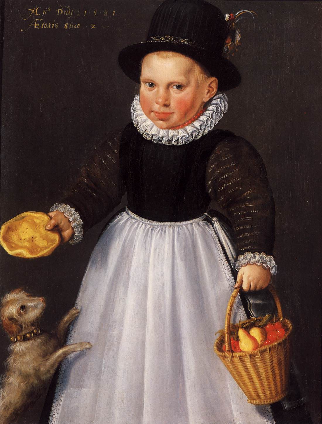 Portrait d'un jeune enfant