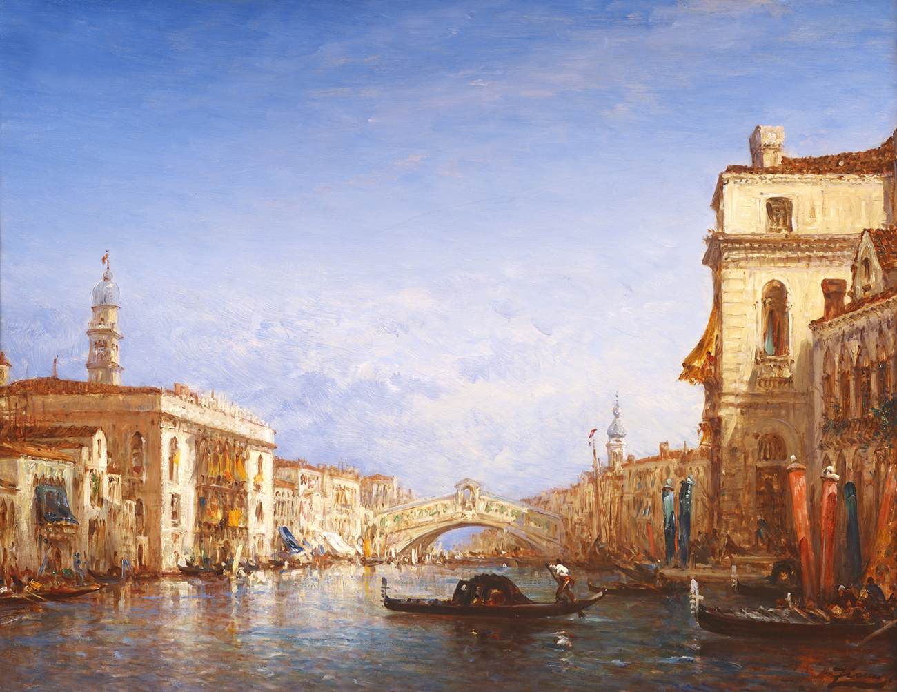 De Rialto -brug, Venetië
