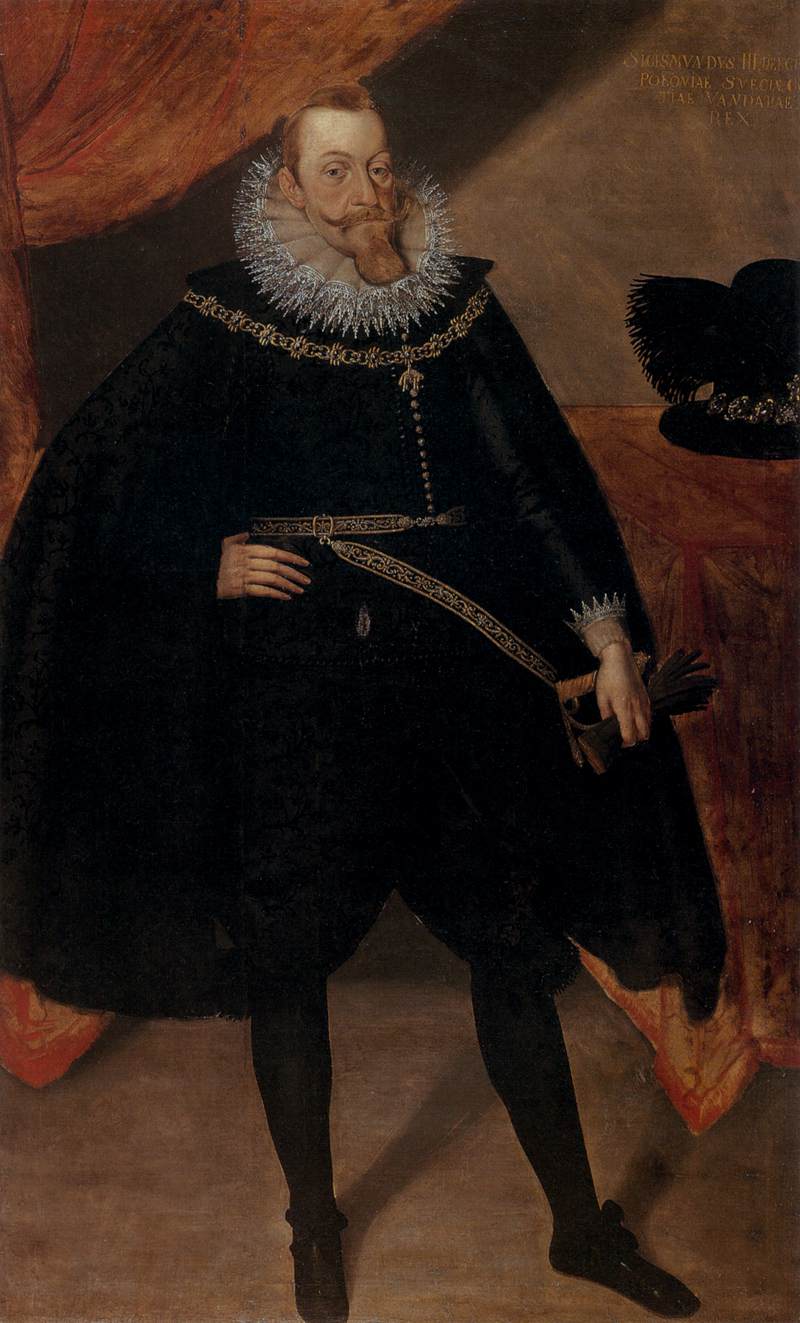 Портрет Sigismund III Васа, короля Польши