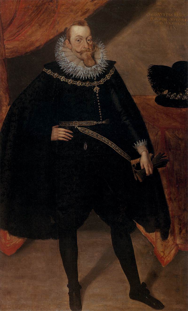 Porträt von Sigismund III Vasa, König von Polen